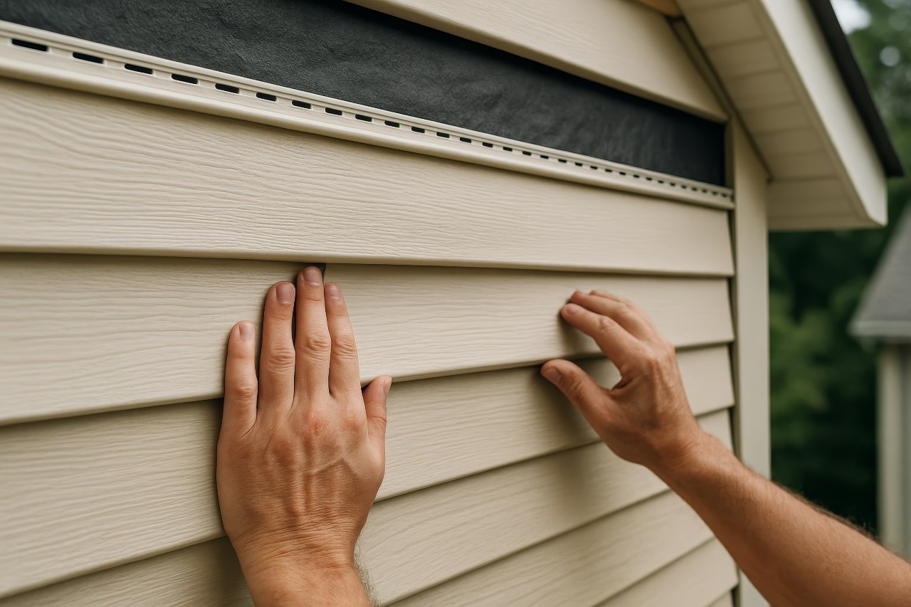 vinyl siding material