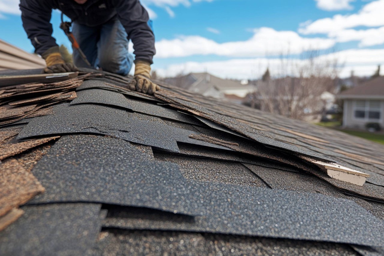 signs of storm damage roof
